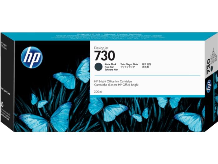 Картридж HP 730 300-ml Matte Black Ink Cartridge