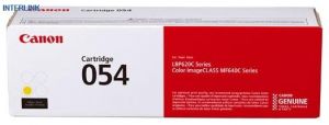 Картридж Canon 054 MF641/643/645, LBP-621/623 Yellow (1200 стор)