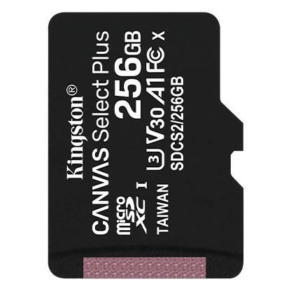 Карта пам'яті Kingston microSD  256GB C10 UHS-I R100/W85MB/s