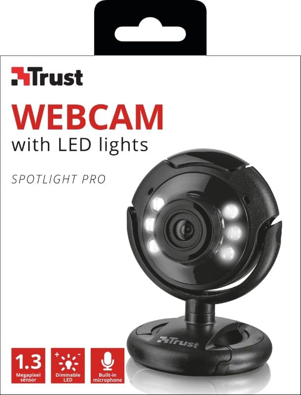 Веб-камера Trust SPOTLIGHT PRO 480P BLACK