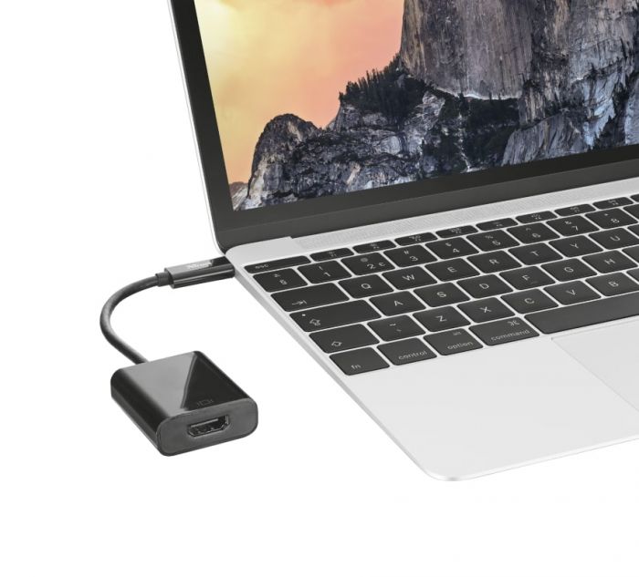 Перехідник Trust USB-C to HDMI BLACK