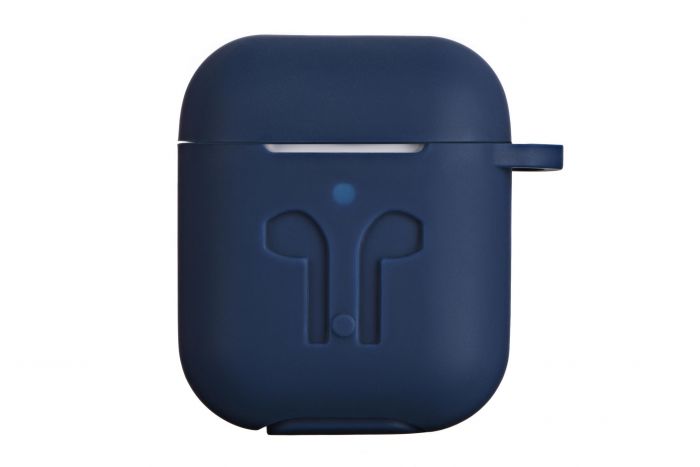 Чохол 2Е для Apple AirPods, Pure Color Silicone Imprint (3.0mm), Navy