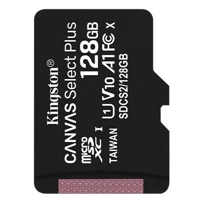 Карта пам'яті Kingston microSD  128GB C10 UHS-I R100MB/s