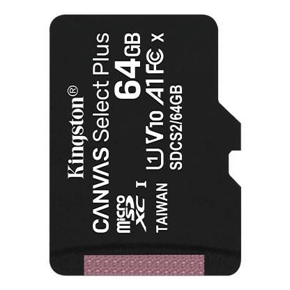 Карта пам'яті Kingston microSD   64GB C10 UHS-I R100MB/s