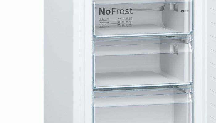 Холодильник Bosch KGN39VW316 з нижньою морозильною камерою - 203x60x66/366 л/No-Frost/А++/білий