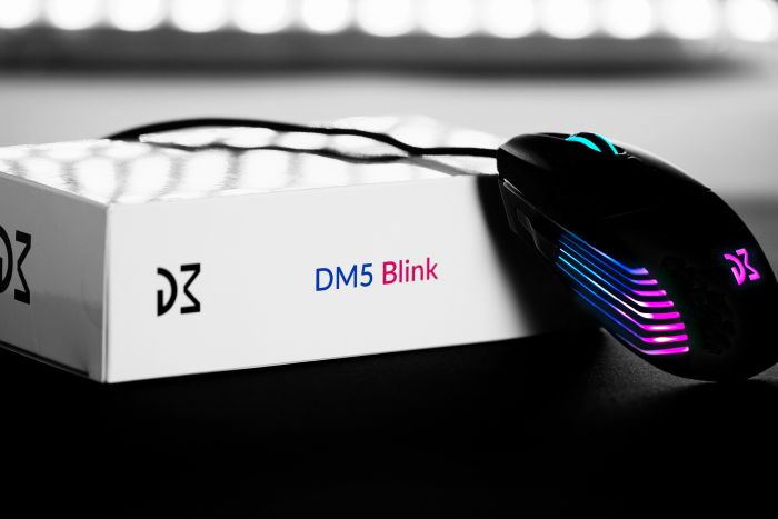 Миша ігрова Dream Machines DM5 Blink USB Black