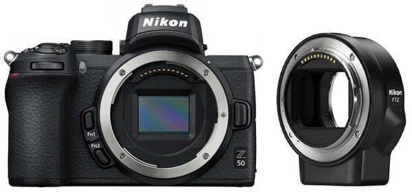 Цифр. Фотокамера Nikon Z50 + FTZ adapter