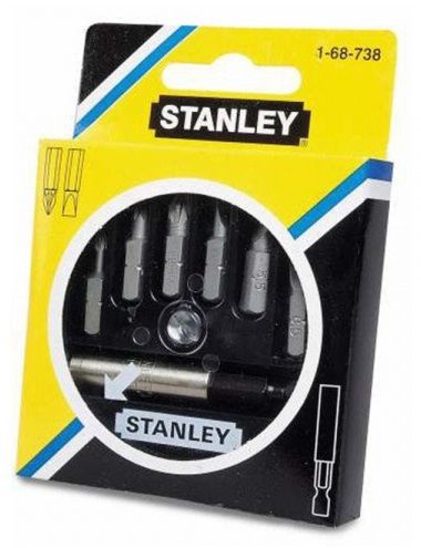 Набір біт Stanley, з магнітним утримувачем, 1/4", 7 од.