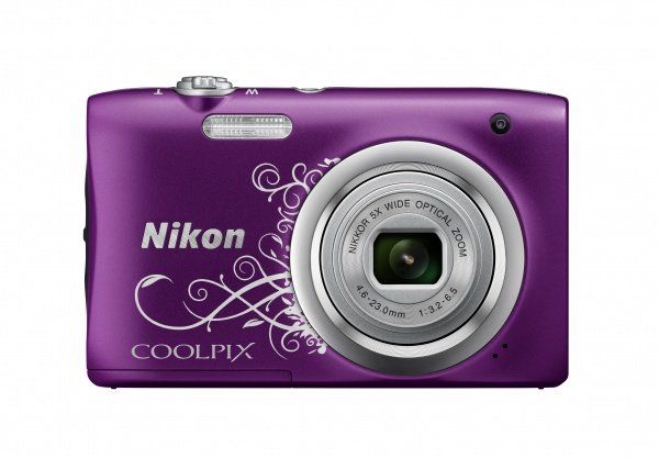 Цифр. фотокамера Nikon Coolpix A100 Purple Lineart