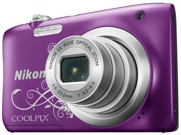 Цифр. фотокамера Nikon Coolpix A100 Purple Lineart