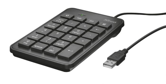 Клавіатура числова Trust Xalas USB Numeric Keypad BLACK