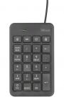 Клавіатура числова Trust Xalas USB Numeric Keypad BLACK