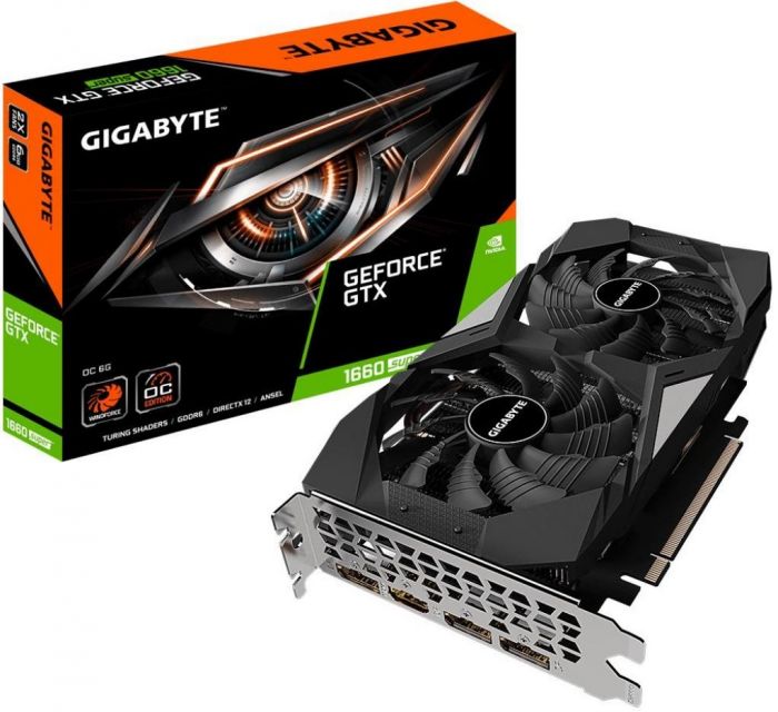 Відеокарта GIGABYTE GeForce GTX1660 SUPER 6GB GDDR6 192bit DPx3-HDMI OC