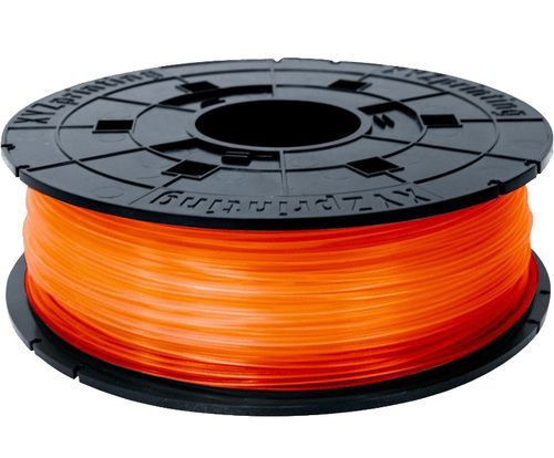 Котушка з ниткою 1.75мм/0.6кг PLA XYZprinting Filament для da Vinci, прозорий помаранчевий