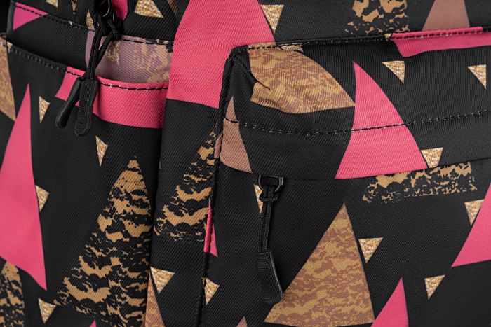 Рюкзак 2Е, TeensPack Triangles, чорний