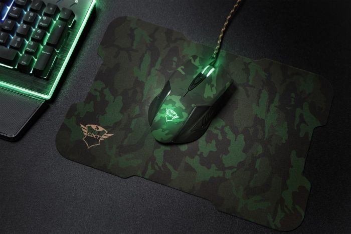 Миша + коврик Trust GXT781 RIXA CAMO MOUSE & PAD