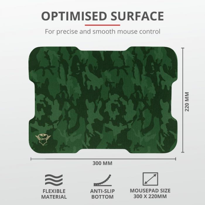 Миша + коврик Trust GXT781 RIXA CAMO MOUSE & PAD