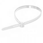 Хомут-стяжка DKC станд., білий, 12,5х500, поліамід 6.6