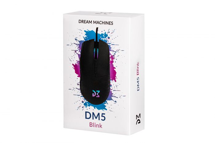 Миша ігрова Dream Machines DM5 Blink USB Black
