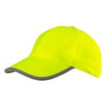 Бейсболка NEO сигнальна жовта, однотонна Бейсболка NEO сигнальна жовта, однотонна