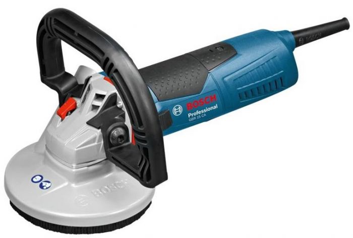 Шліфувальна машина по бетону Bosch GBR 15 CA, 1500Вт, 9300 об/хв, круг 125 мм, 0.89 кг