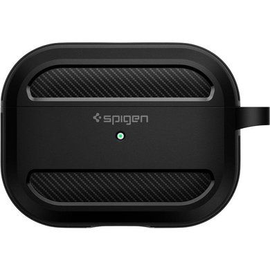 Чохол Spigen для Airpods Pro Rugged Armor, Black