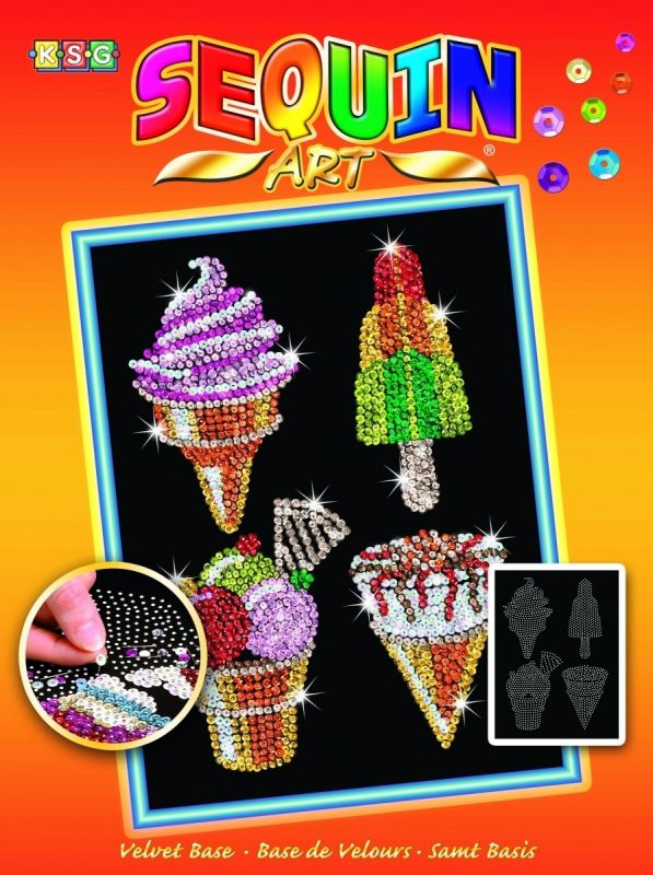 Набір для творчості Sequin Art ORANGE Ice Creams SA_1504