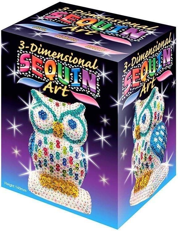 Набір для творчості Sequin Art 3d New Owl