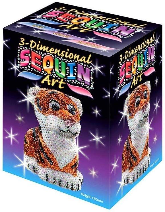 Набір для творчості Sequin Art 3d Тигр