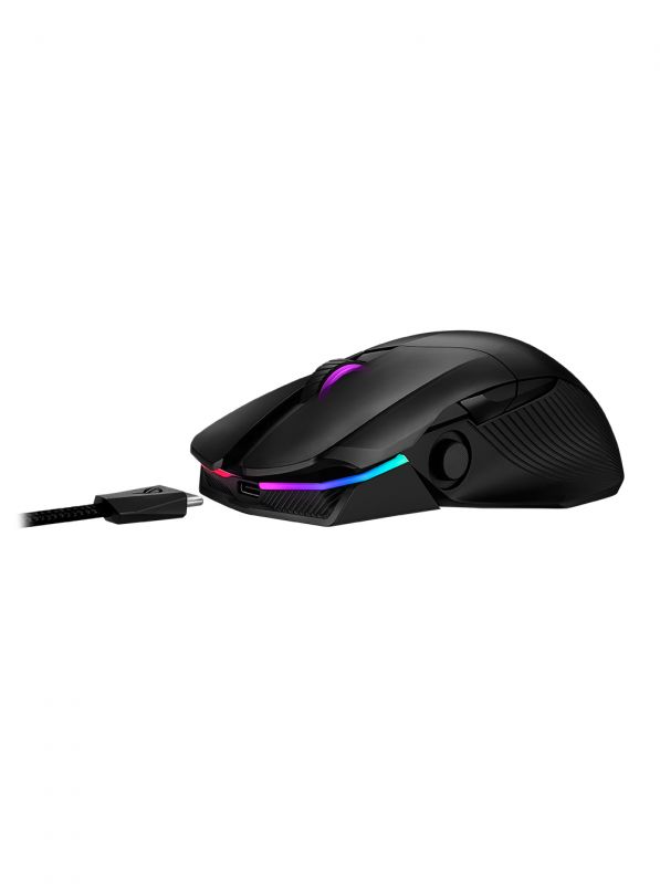 Миша ASUS ROG Chakram RGB USB/WL/BT Black