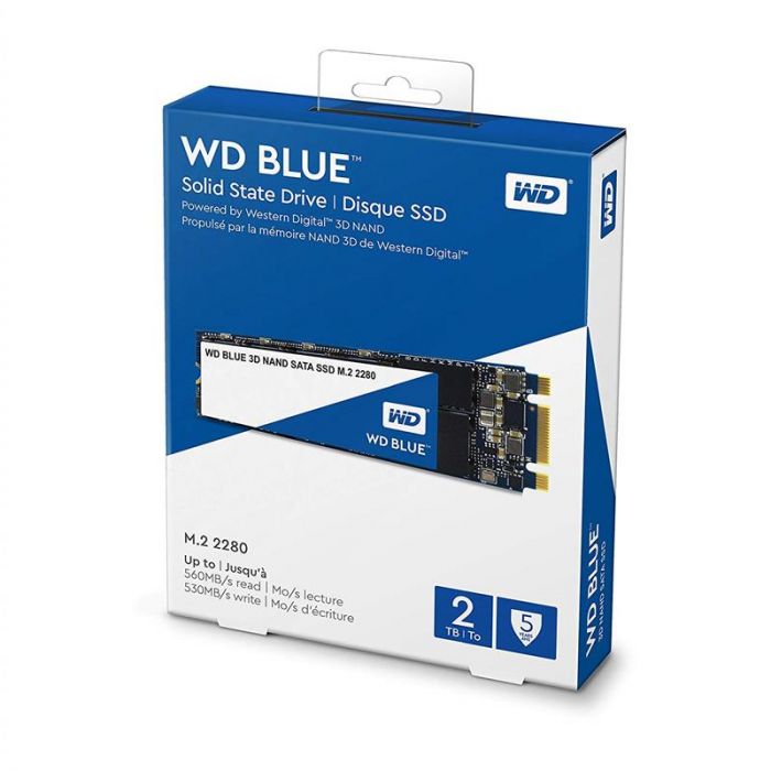 Накопичувач SSD WD M.2 2TB SATA Blue