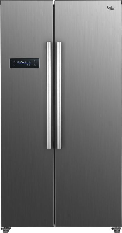 Холодильник SbS Beko GNO5221XP - 186.2х97.2х77/563 л/No-frost/нерж. сталь