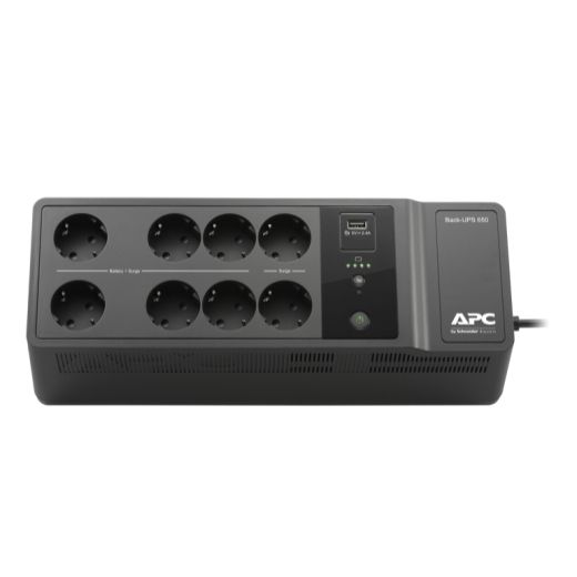 Джерело безперебійного живлення APC Back-UPS 650VA, 1 USB charging port