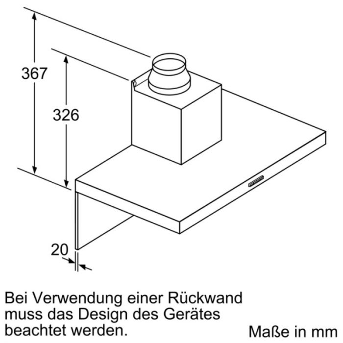 Витяжка купольна Bosch DWB66DM50 - 60см./580м3/нерж. сталь