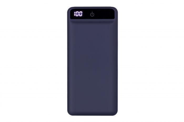 Портативний зарядний пристрій Power Bank 2E 20000mAh, DC 5V, PD, QC3.0-2USB, MicroUSB, Type-C, darkblue