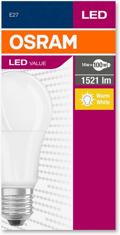 Лампа світлодіодна OSRAM LED A100 13W 1521Lm 2700К E27