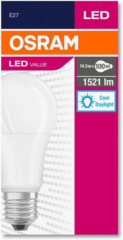 Лампа світлодіодна OSRAM LED A100 13W 1521Lm 6500К E27