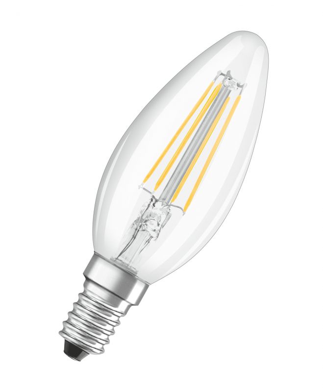 Лампа світлодіодна OSRAM LED FILAMENT B40 4W (470Lm) 2700K E14