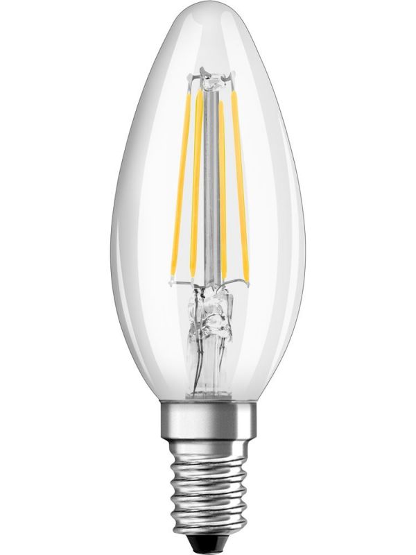 Лампа світлодіодна OSRAM LED FILAMENT B40 4W (470Lm) 2700K E14