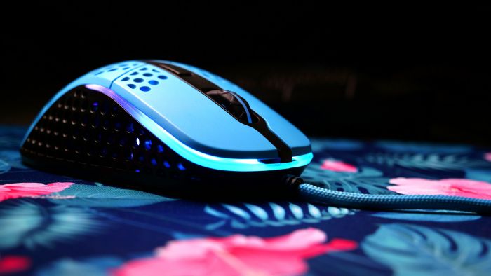 Миша Xtrfy M4 RGB USB Miami Blue