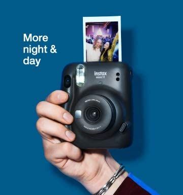 Фотокамера миттєвого друку Fujifilm INSTAX Mini 11 CHARCOAL GRAY