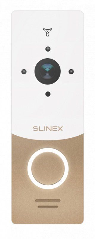 Панель виклику Slinex ML-20HD, персональна, 2MP, 115 градусів, золотий білий