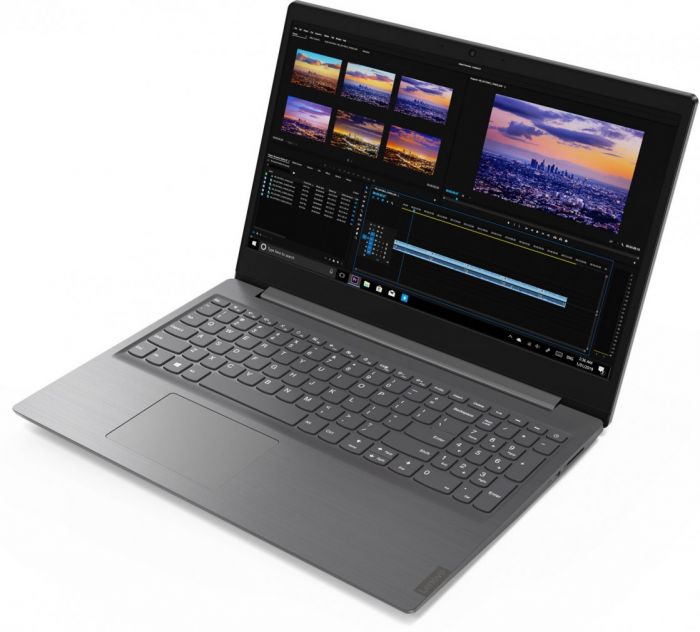 Ноутбук Lenovo V15 15.6FHD AG/Intel i7-1065G7/8/1000+128F/int/DOS/Grey