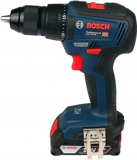 Шуруповерт-дриль Bosch GSR 18 V-50, 2x2Aг