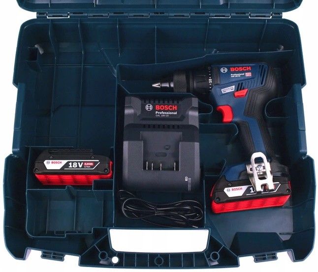 Шуруповерт-дриль Bosch GSR 18 V-50, 2x2Aг