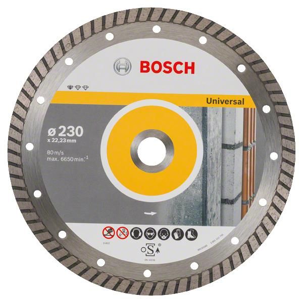 Диск алмазний Bosch Standard for Universal Turbo 230-22.23