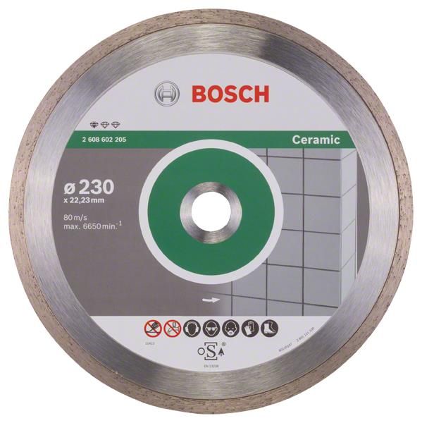 Диск алмазний Bosch Standard for Ceramic 230-22.2