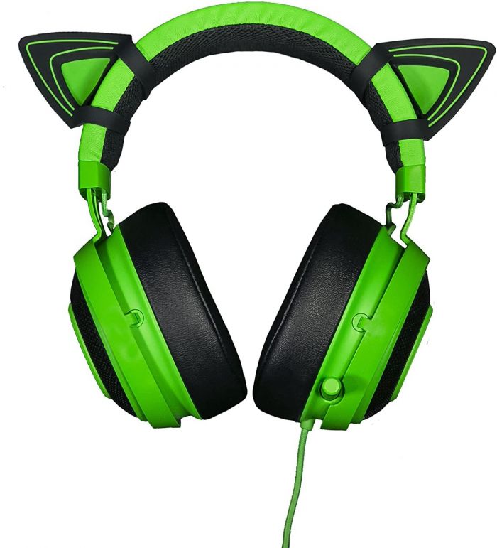 Насадки для навушників Razer Kitty Ears for Kraken, green
