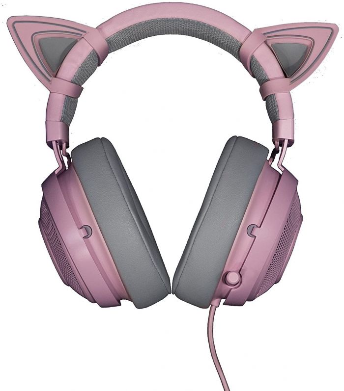 Насадки для навушників Razer Kitty Ears for Kraken (Quartz Ed.), pink
