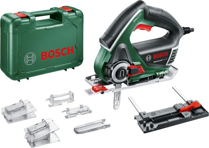 Пила Bosch AdvancedCut 50, 500Вт, 1.7 кг, глибина різу 50 мм